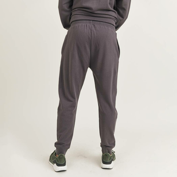 MEN - Cotton Terry Essential Joggers - Picture 5 of 6